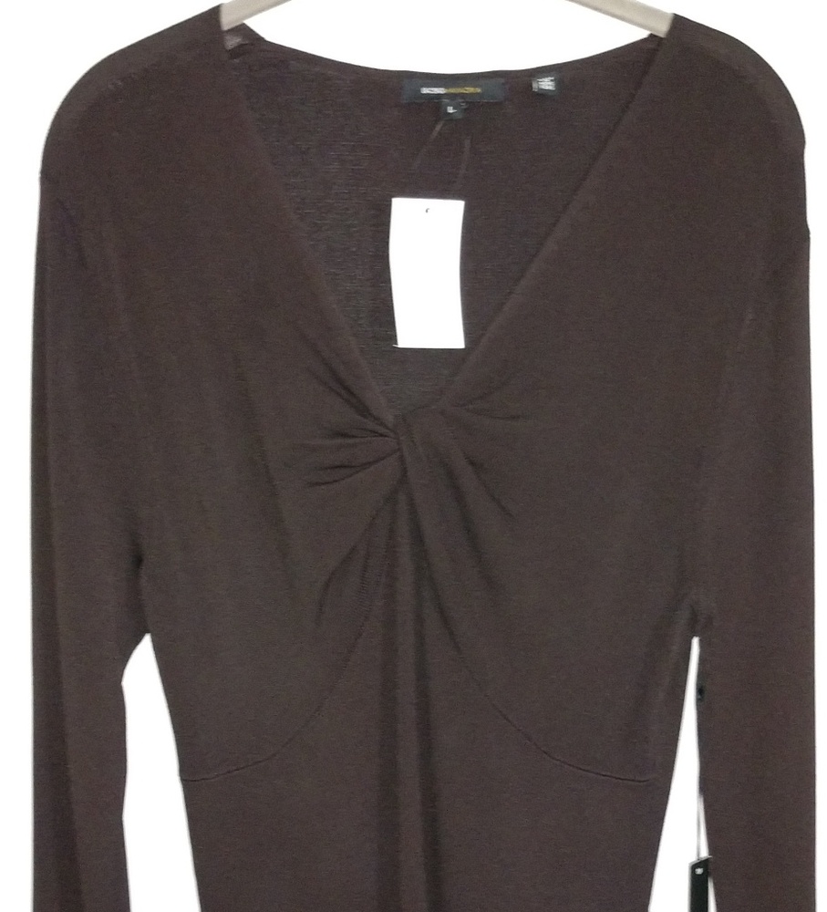 BCBG Max Azria Knit Dresses with Front Detail - Picture 3 of 8